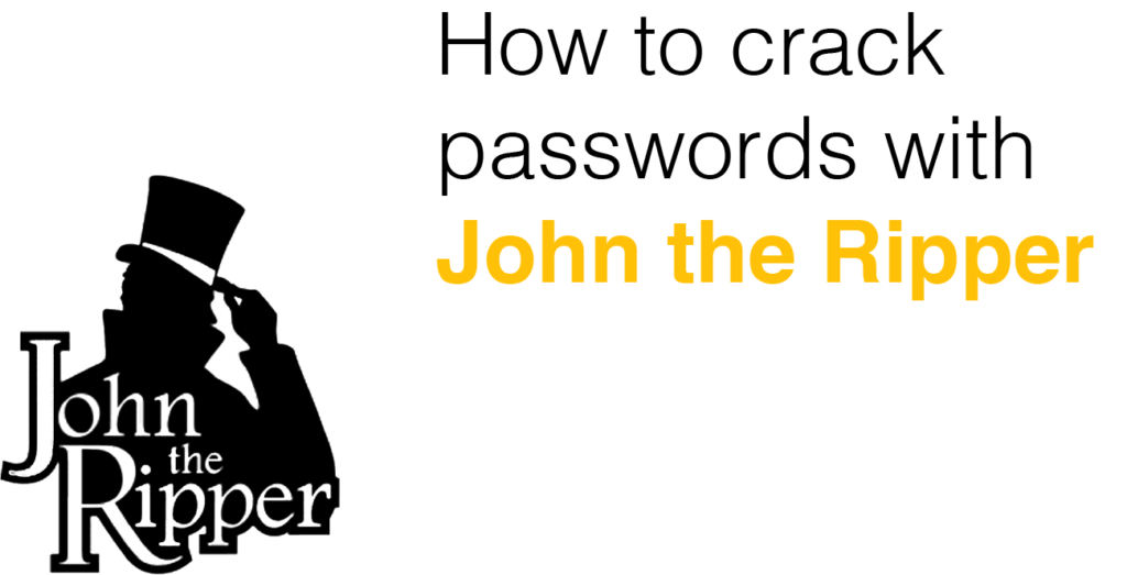 How to crack passwords with John the Ripper